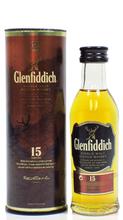 Glenfiddich Whisky 15 years (50ml)