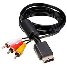 Video Adapter AV Cable With 3 RCA TV Lead for PS3/PS2 HD Component Video Cable 1.8M for Playstation 2 Game HDTV AV Cord