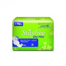 Stayfree Ultra Dry Max, 8 count