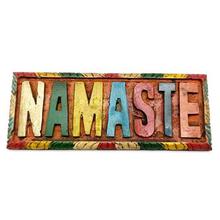 Wooden Namaste Wall Decor/ Hangings (Lotus Handicrafts)
