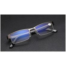 YOOSKE Blue Film Resin Reading Glasses Men Women +1.00 1.50 2.00 2.50 3.00 3.50 4.00 Diopter