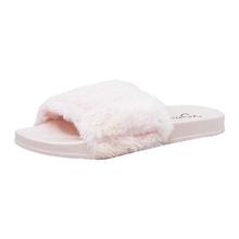 Pink Fur Slippers for Women