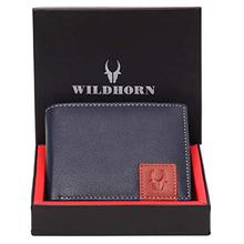 WILDHORN Blue Men's Wallet (WH2081)