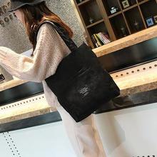 Women Corduroy Canvas Tote Ladies Casual Shoulder Bag