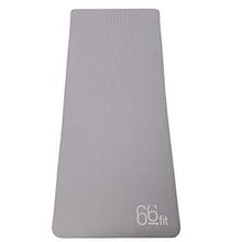 66fit NBR Exercise Mat - 1cm x 80cm x 185cm (Graphite Grey)