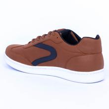 Kapadaa: Caliber Shoes Tan Brown Casual Lace Up Shoes For Men – (523 O)