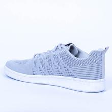 Caliber Shoes Grey Casual Lace Up Shoes For Men- (665)