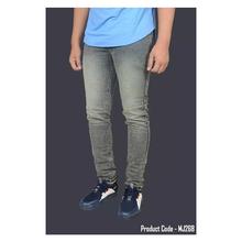 Hifashion- Casual Jeans Pants For Men-Light Grey