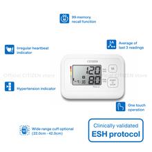 CITIZEN Digital Blood Pressure Monitor BP Machine Set CHU304