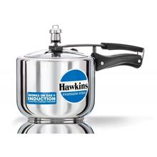 Hawkins Stainless Steel Pressure Cooker Tall (B33)- 3 Litre