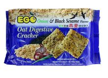 Ego Onion & Black Sesame Flavour Oat Cracker (240gm)