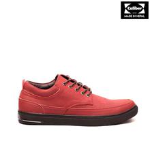 Caliber Shoes Red Casual Lace Up Shoes For Men - (536 O)