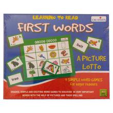 Creative Educational Aids Learning To Read First Words - Blue