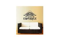 Namaste Lotus Flower Wall Sticker Decals