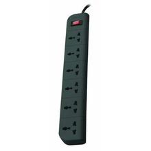 Belkin 6 Port Surge Protector Multi Plug - Black