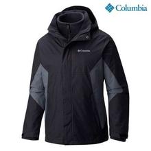 Columbia 1680491010 Eager Air Interchange Jacket For Men- Black/Grey