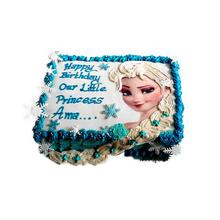 Frozen Elsa Black Forest Cake (4lbs) - Sara Bakery