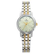 Titan Karishma Revive Analog Champagne Dial Women's 2593BM01