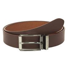 Hornbull Men's Brown Wallet and Belt Combo