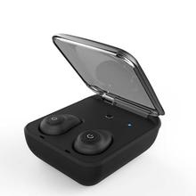 Mini Stereo Wireless Bluetooth V4.1 Invisible Earphone - Black