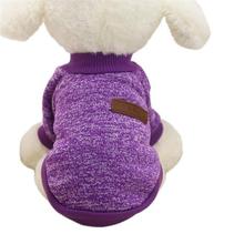 Classic Dog Clothes Warm Puppy Outfit Pet Jacket Coat Winter Dog Clothes Soft Sweater Clothing For Small Dogs Chihuahua noDC5