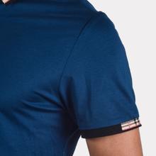Ampersand Edinburgh Polo Short Sleeve T-shirt Blue For Men