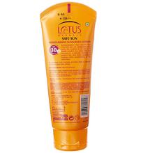 Lotus Herbals Safe Sun Moisturizing Sunscreen Lotion SPF 30, 100g