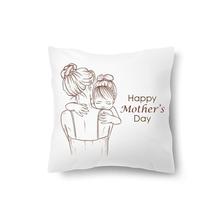 Mother's Day Cushion (Mom & Baby Hug Print)