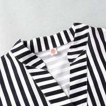 Long-sleeved blouse _ autumn new striped shirt age