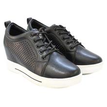 Shoe.A.Holics Carol Inner Wedge Sneakers For Women - Black