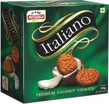 Priyagold Italiano Premium Coconut Cookies, 150g