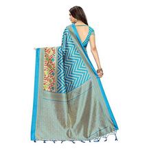 PISARA Women's Mysore Art Silk Saree With Unstitched