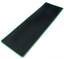 Black Extended Gaming Mouse Mat/Pad - XXL Large, Wide (Long) Mouse Pad, Stitched Edges, Speed Silky Smooth Surface - 670mmL *295mmw