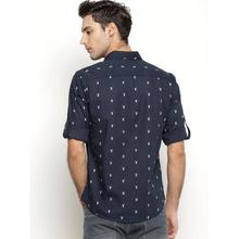 Men Printed Casual Spread Shirt