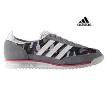 Adidas Originals Grey Sl72 Classic Trainer Shoes For Women - S78926