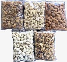 Combo -Kaju 200 Gm Pista 200 Gm Badam 200 Gm Kismis 200 gm Okhar Gudi 200 Gm Packet