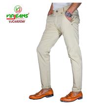 Virjeans Stretchable Cotton Skinny Choose Pants For Men OFF White- (VJC 680)