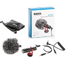 BOYA BY-MM1 Compact On-Camera Vlogging Microphone for Smartphone DSLR