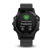 Garmin Fenix 5 Black Multisport GPS Watch for Fitness, Adventure and Style