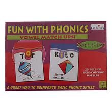 Creative Educational Aids Fun With Phonics Puzzle - Multicolored