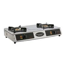 Hitachi MPH210R 2 Burner Gas Stove - (Silver)