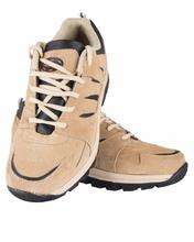 Shikhar Men's Light Brown Lace Up Sports Casual Shoes