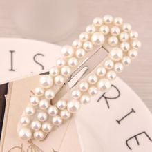 Korean Simulated Pearl Hair Barrette For Women Fashion