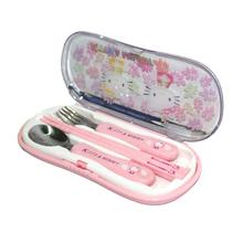 Pink Spoon And Fork Set For Kids