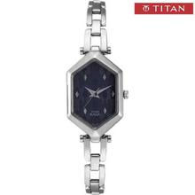 Titan Raga Silver Contemporary Dial Analog Watch For Women - (2453SM03)