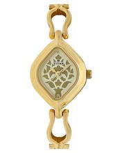 Titan Champagne Dial Stainless Steel Strap Analog Watch For Women - 2536Ym03