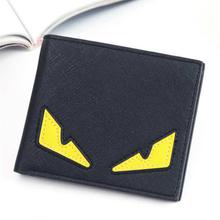 Black Monster Bi-Fold Leather Wallet