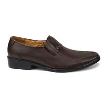 Remember Coffee Brown Solid Slip-On Shoes For Men - 5511