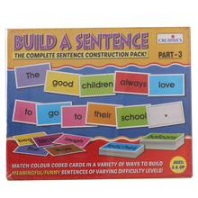 Creative Educational Aids Build A Sentence Construction Game - Blue/Red