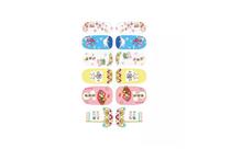 Colorful Butterfly Chess Design Nail Art Sticker Self Adhesive